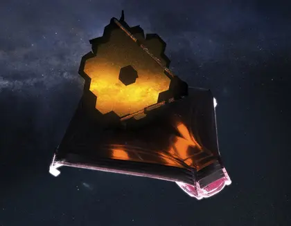 JWST rendering courtesy of NASA