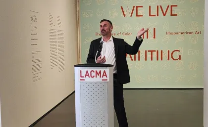 Carnegie Science President John Mulchaey at LACMA