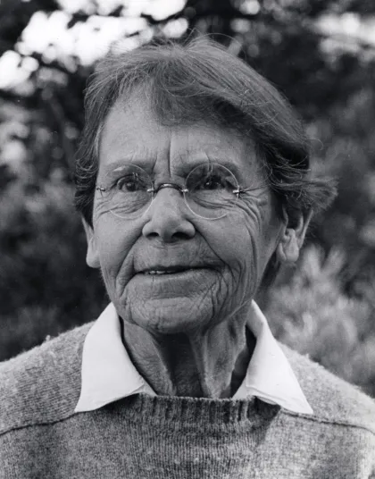 Barbara McClintock in 1983