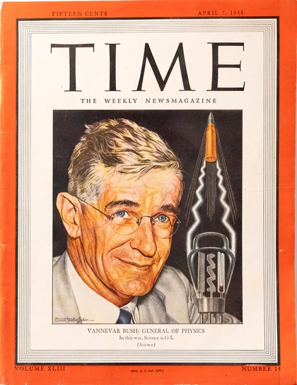 Cut Out - Vannevar Bush TIME Cover 