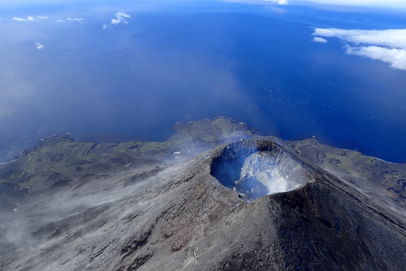 Aleutian volcano