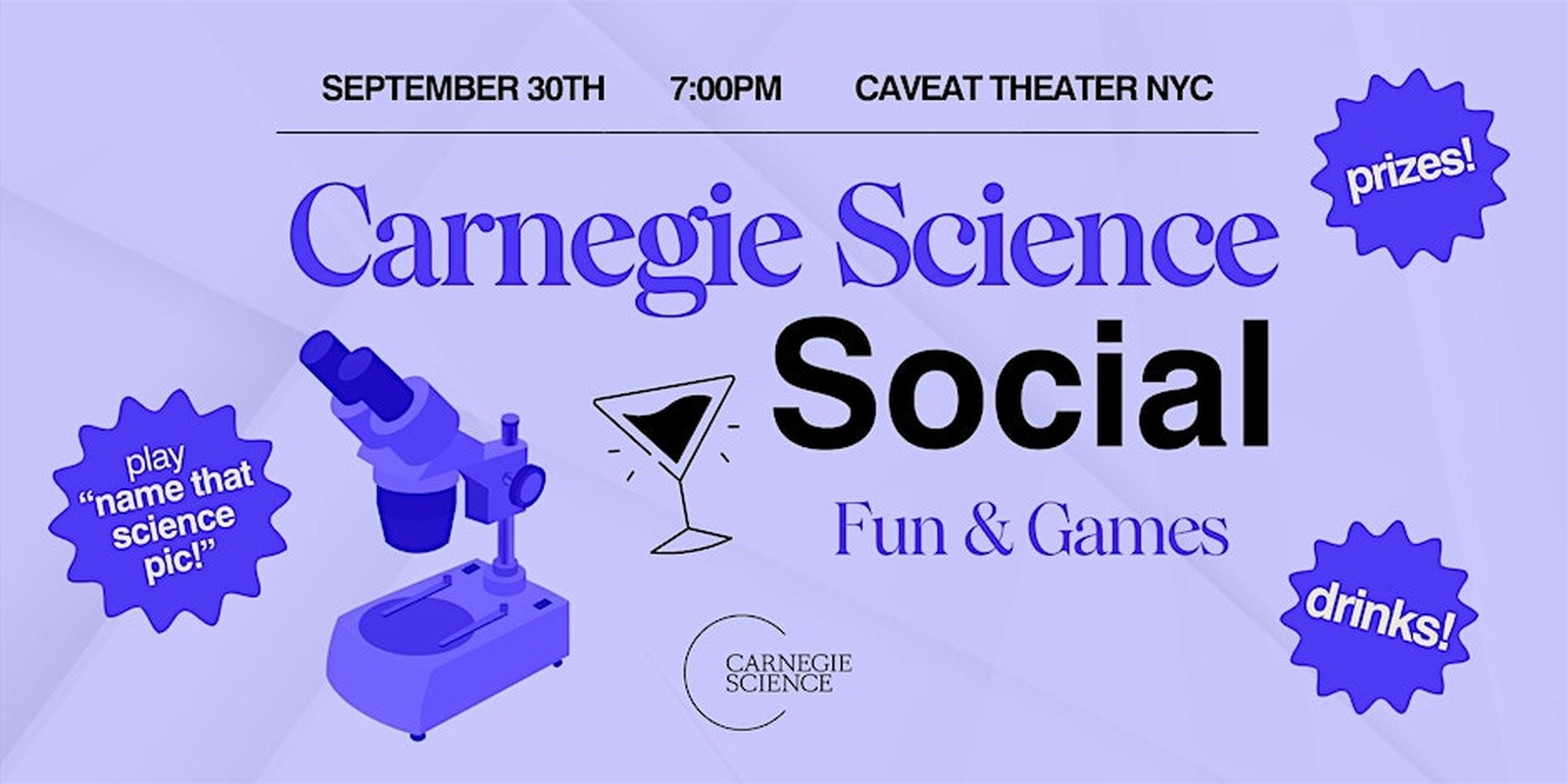 Carnegie Science Social Fun & Games