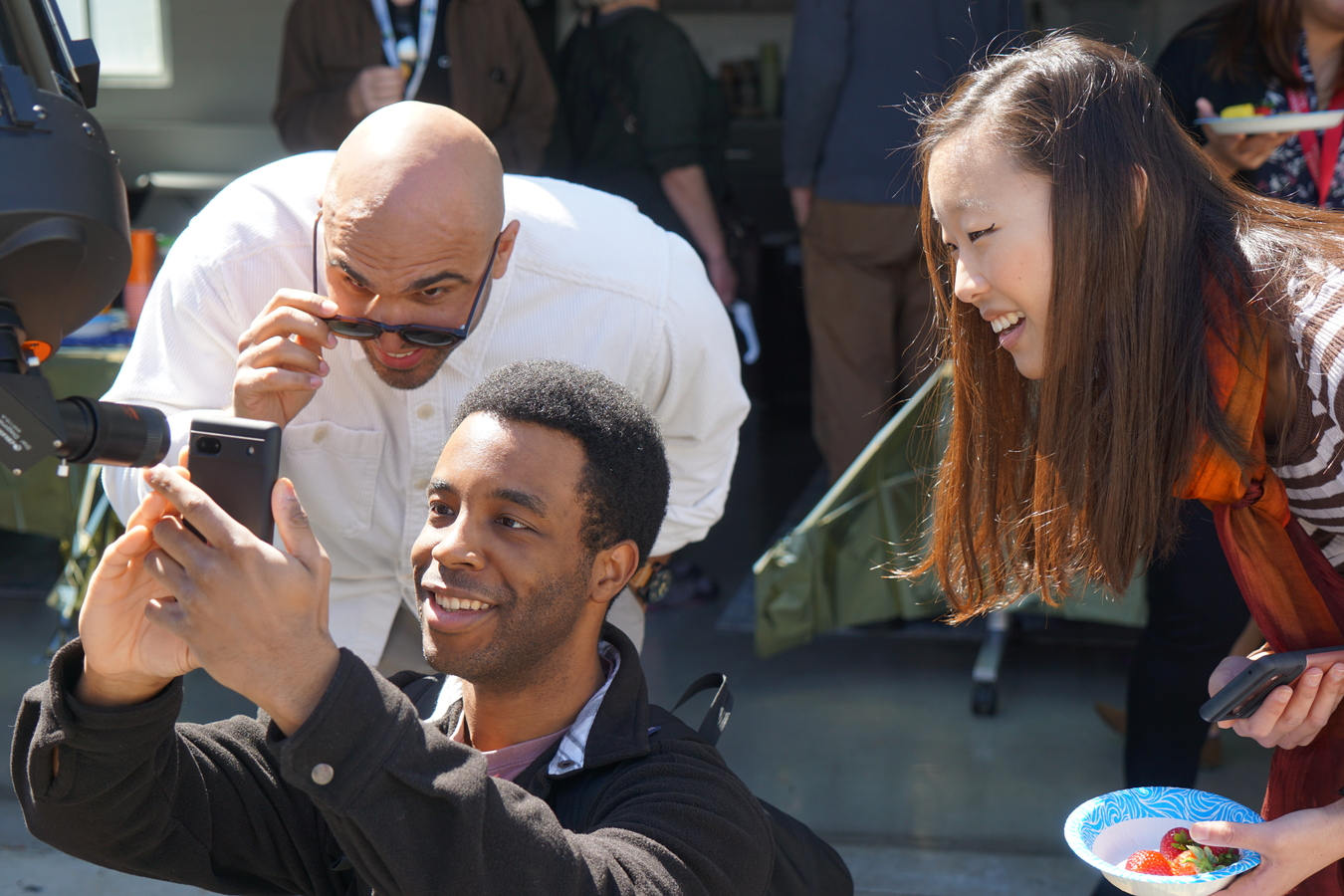 Solar telescopes at the Carnegie Science Observatories annual Open House