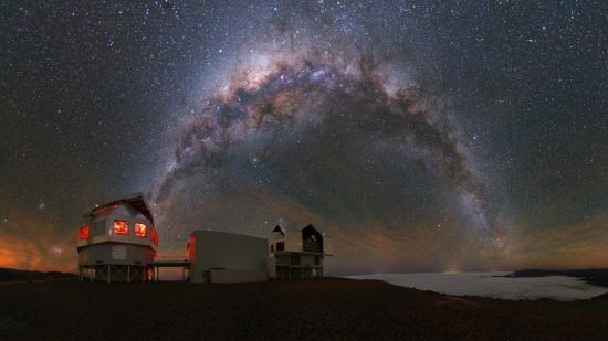 Photograph of the Las Campanas Observatory