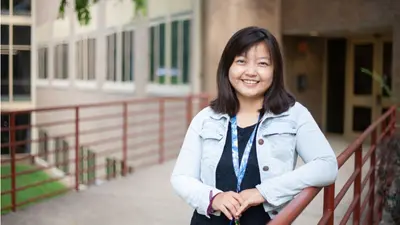 Tiange Bi uses her interdisciplinary set of skills and computational expertise to predict the synthesis of new materials. Her research is primarily focused on crystal structure prediction of new clathrate structures and theoretical studies of the transport properties of iron alloys in the Earth and planetary cores. 
