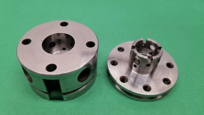 A diamond anvil cell crafted at Carnegie's Earth and Planets Laboratory