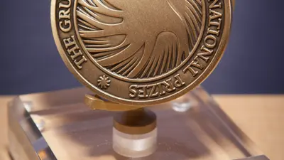 Gruber Prize statue courtesy of the Gruber Foundation