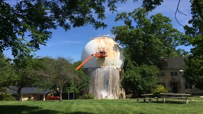 Atomic Physics Observatory repainting