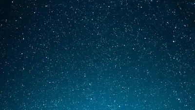 Blue background starry sky