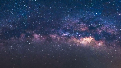 Milky Way image from Shutterstock