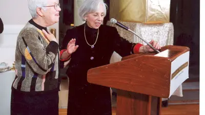 Vera Rubin and Maxine Singer