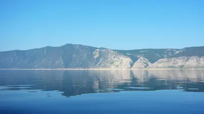 A scenic view of Lake Baikal