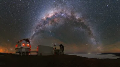 Photograph of the Las Campanas Observatory