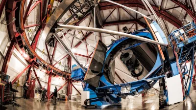 The Magellan Baade telescope at Carnegie Science's Las Campanas Observatory. Courtesy Giant Magellan Telescope Organization. 