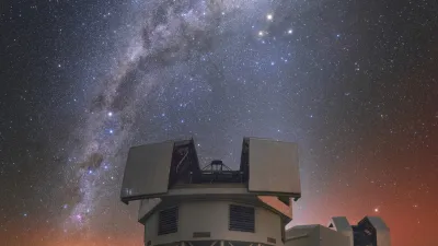 Magellan telescopes under the Milky Way courtesy of Yuri Beletsky