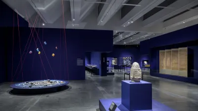 Installation photograph, Mapping the Infinite: Cosmologies Across Cultures, Los Angeles County Museum of Art, Oct 20, 2024–Mar 2, 2025, 2025, photo © Museum Associates/LACMA