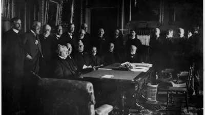 The first meeting of the board of trustees, January 29, 1902