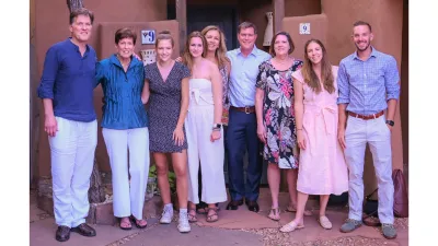 Nina Fedoroff with her family