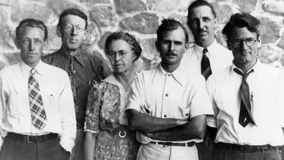 Forrest Shreve and the Desert Laboratory staff