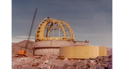 du Pont telescope construction