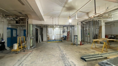 The Earth and Planets Laboratory's mass spec lab was expanded to make room for a more extensive instrument suite with even greater research capabilities. Credit: Lori Willhite/Carnegie Science