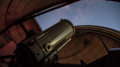 Swope Observing the Night Sky