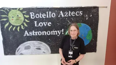 Nidia Morrell at the Eclipse