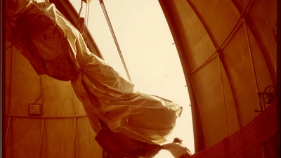 Interior view of Swope contstruction