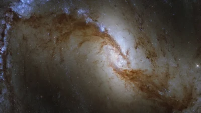 Hubble Space Telescope image of NGC 1365, or the Great Barred Spiral Galaxy. Credit: Credit: ESA/Hubble & NASA, J. Lee and the PHANGS-HST Team.