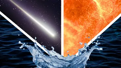 Meteor v magma