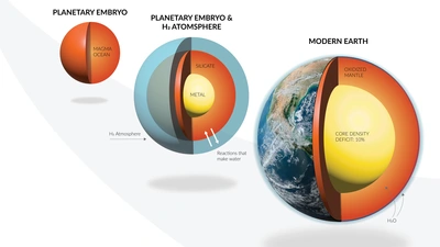Modeling the planetary embryos of our planet's formative period