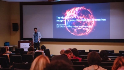 Zhongtian Zhang at 2024 AEThER conference 