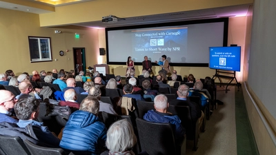 Mike Wong, Bob Hazen discuss their new book with Regina G. Barber (NPR) in EPL's Lecure Hall