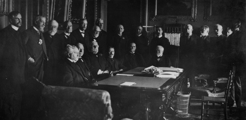 First meeting of the Carnegie Institution of Washington’s Board of Trustees, January 29, 1902