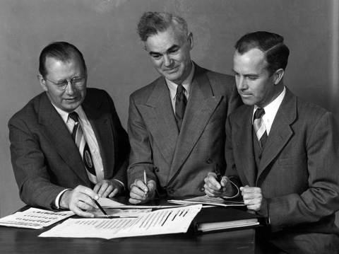 Jens Clausen, William Hiesey, and David Keck.