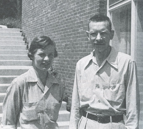 Martha Chase and Alfred Hershey.