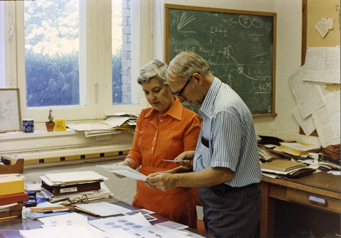 Vera Rubin and Kent Ford.