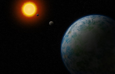 Artist’s concept of GJ180d.