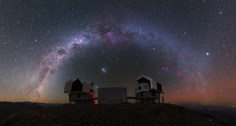 Twin Magellan Telescopes.