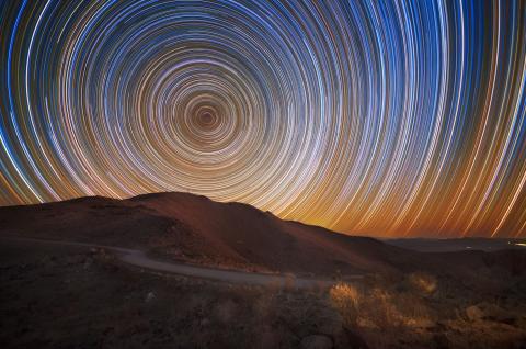 Star Trails from GMT Site