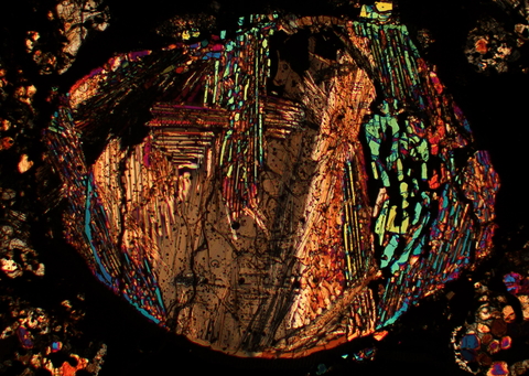 meteorite cross-section