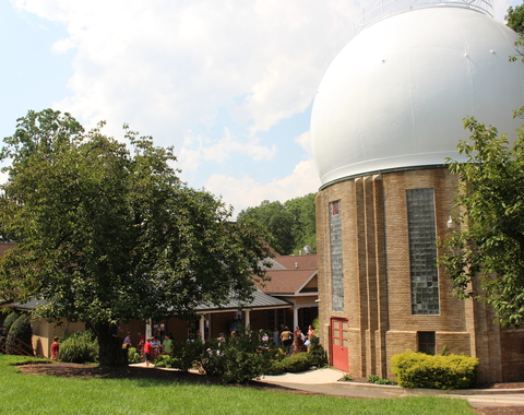 Campus w/ Atom Smasher building today