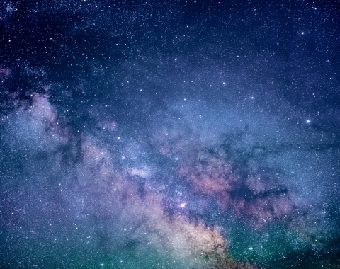 Night sky with Milky Way