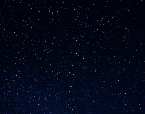 Black starry sky