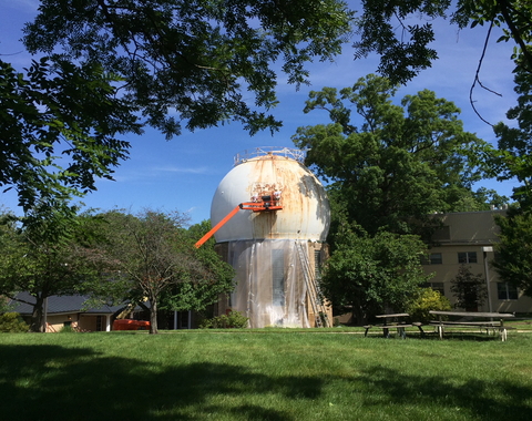 Atomic Physics Observatory repainting