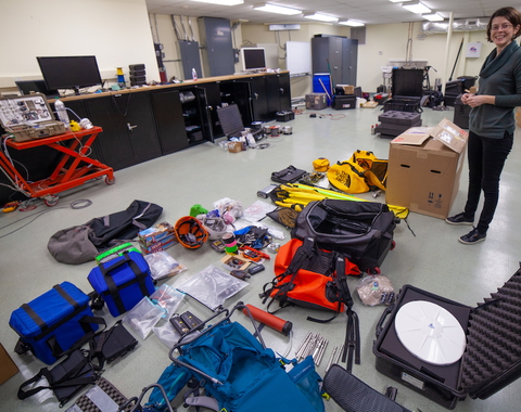 Hélène Le Mével - Preparing for Villarrica