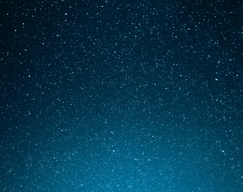 Blue background starry sky