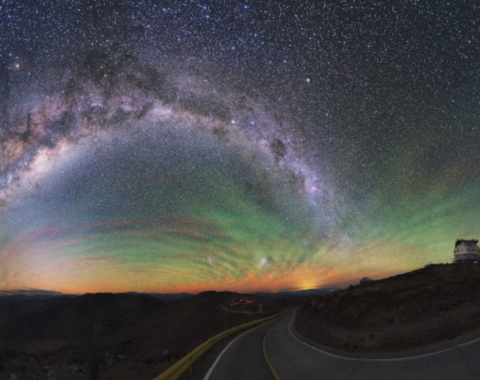 MilkyWay over the magellan telescopes in Chile