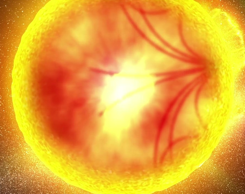 Asteroseismology - Illustration by Gabriel Perez Diaz 