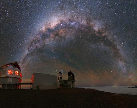 Photograph of the Las Campanas Observatory